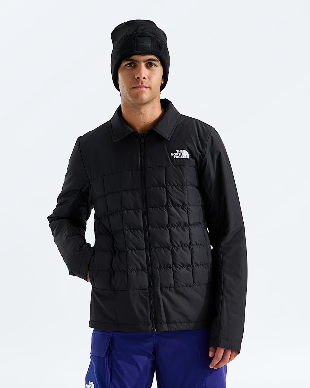 Manteau pour neige ThermoBall Eco Triclimate pour hommes TNF MODELALT4