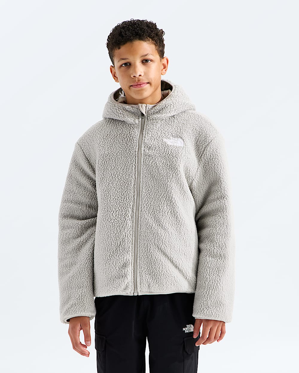 Boys Reversible Shasta FullZip Hooded Jacket TNF HEROREV