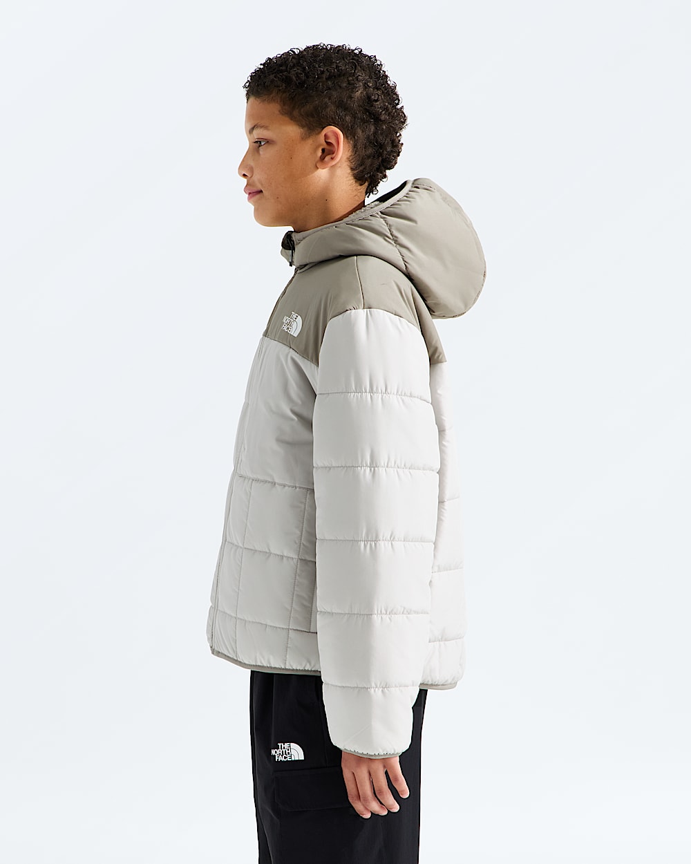 Boys Reversible Shasta FullZip Hooded Jacket TNF MODEL34
