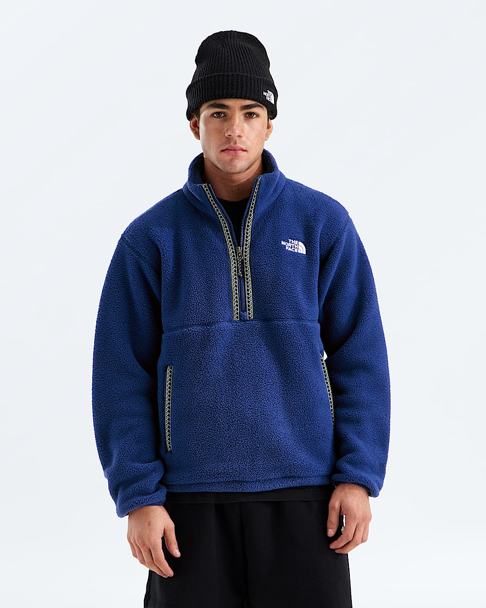 Mens TNF Fleeski Zip Pullover TNF Main