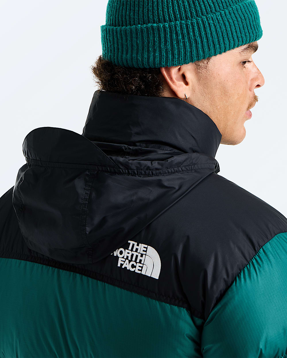 Mens 1996 Retro Nuptse Jacket TNF MODELHOOD2