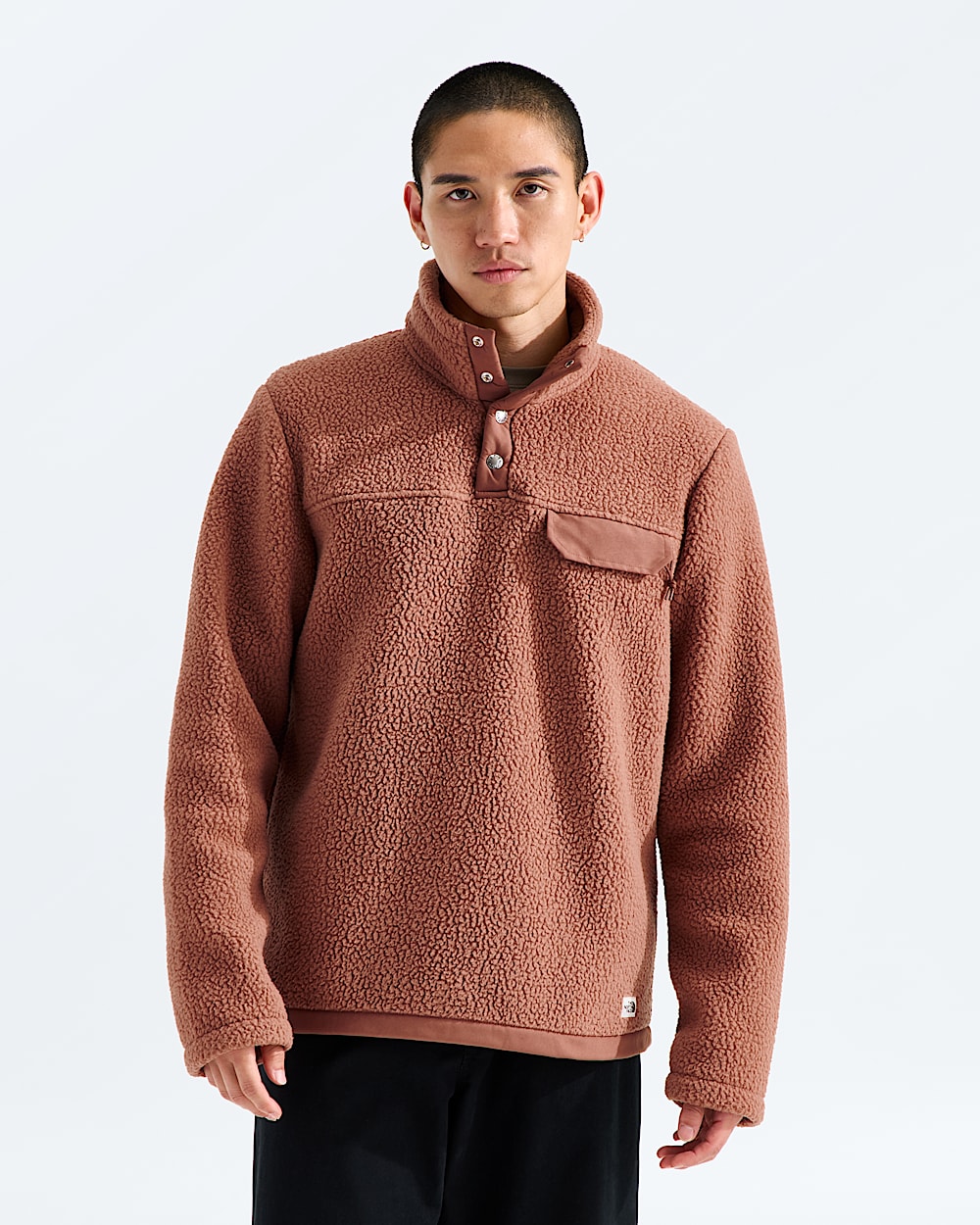 Mens Cragmont  Snap Pullover TNF HERO