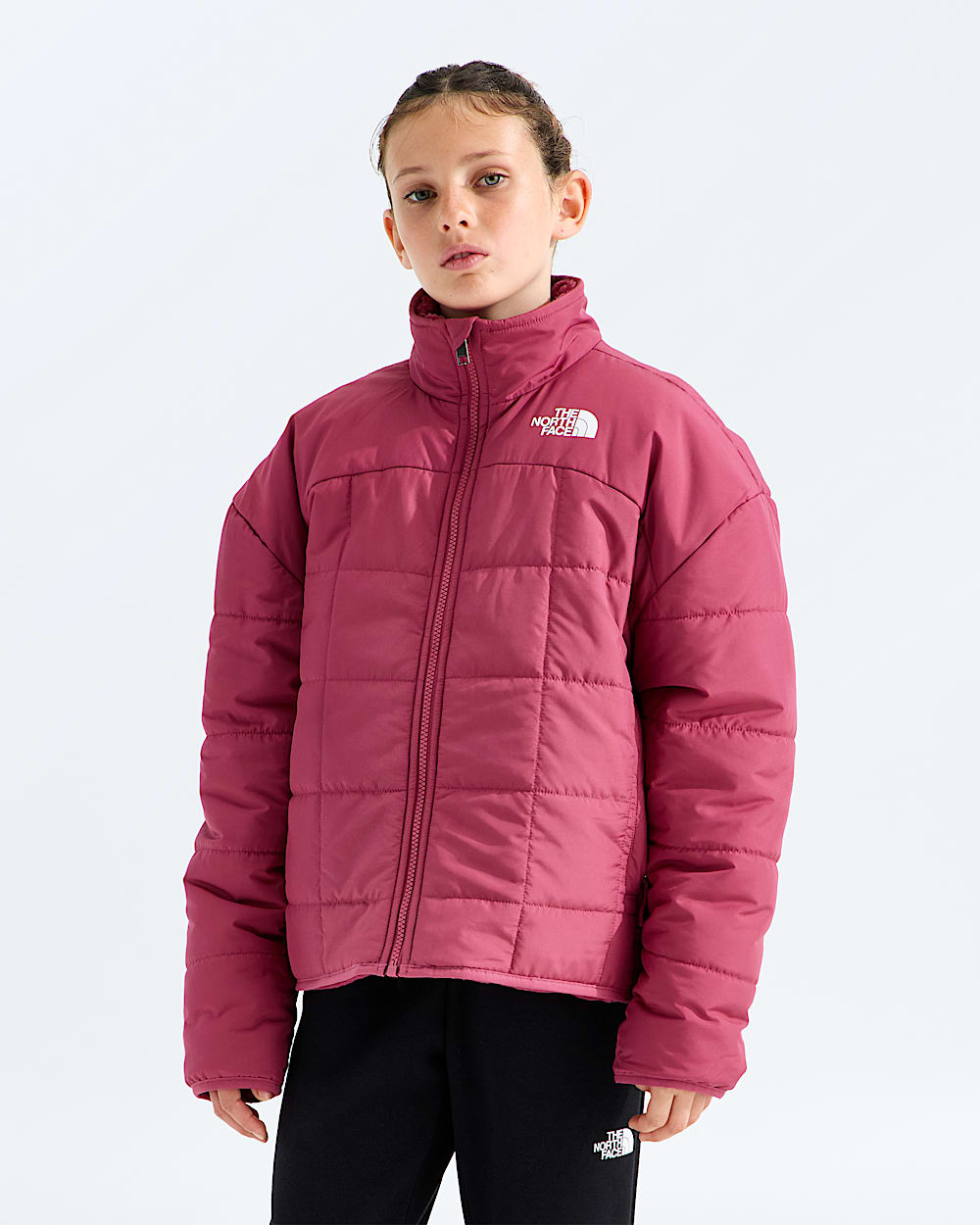 Veste rversible Shasta  fermeture clair pour filles TNF HERO