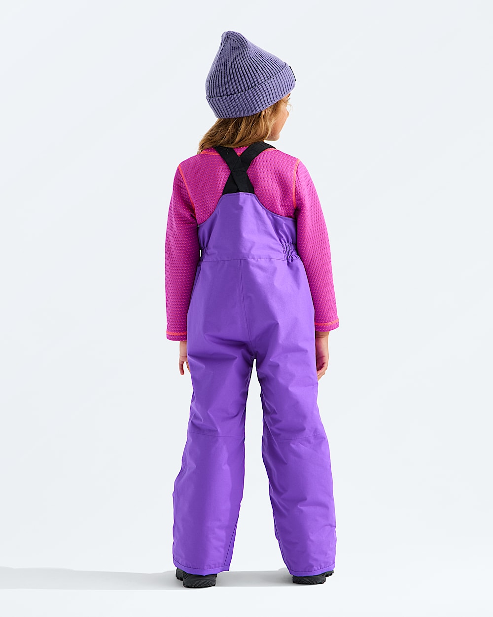 Kids Freedom Insulated Bibs TNF BACK