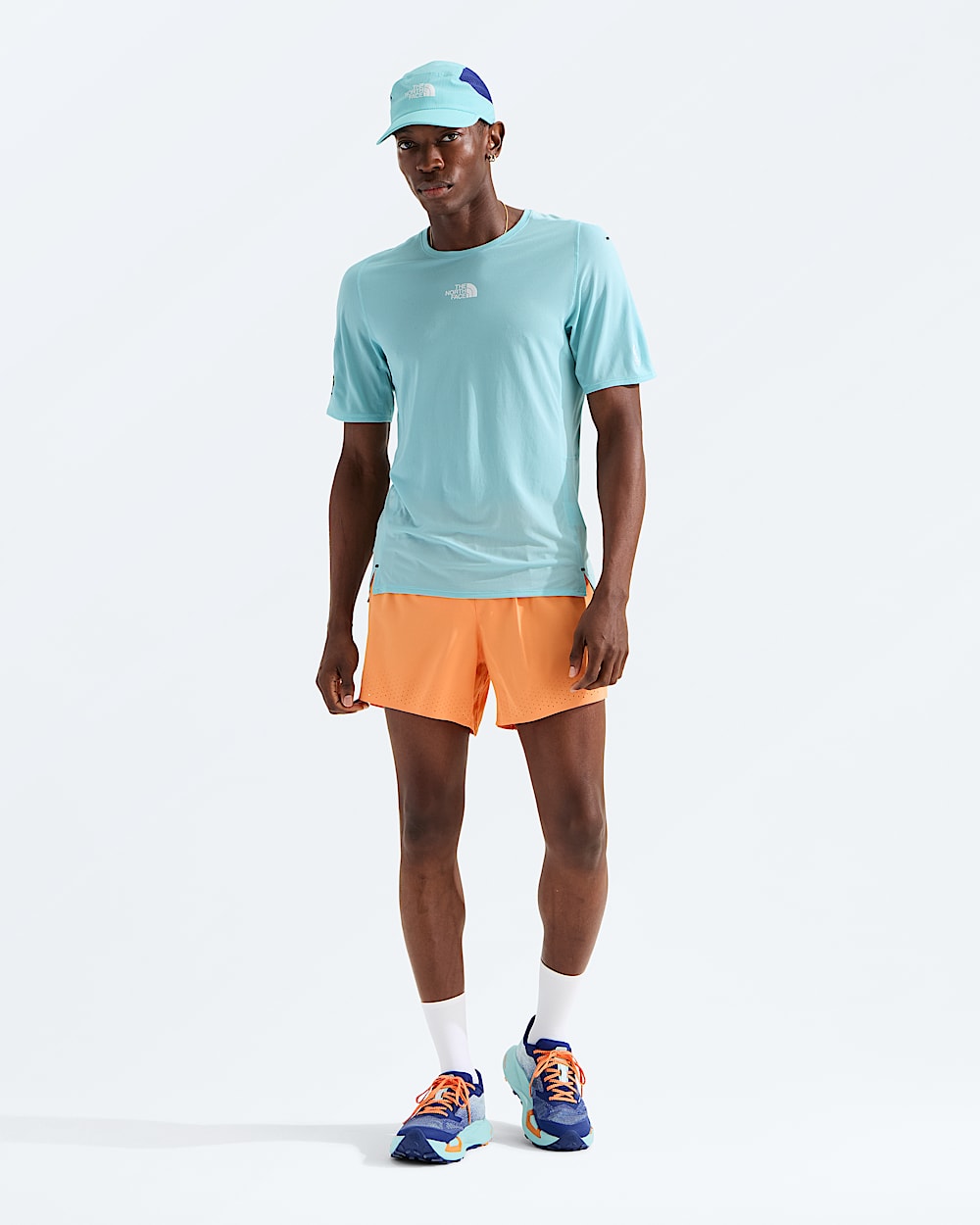 Mens Summit Series High Trail ShortSleeveGraphic TNF HERO2