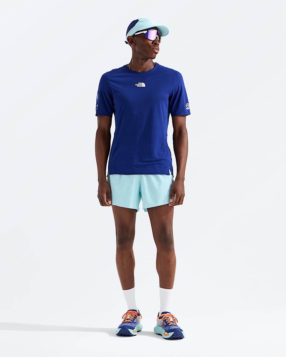 Chandail  manches courtes Summit Series High Trail pour hommes imprim TNF HERO2