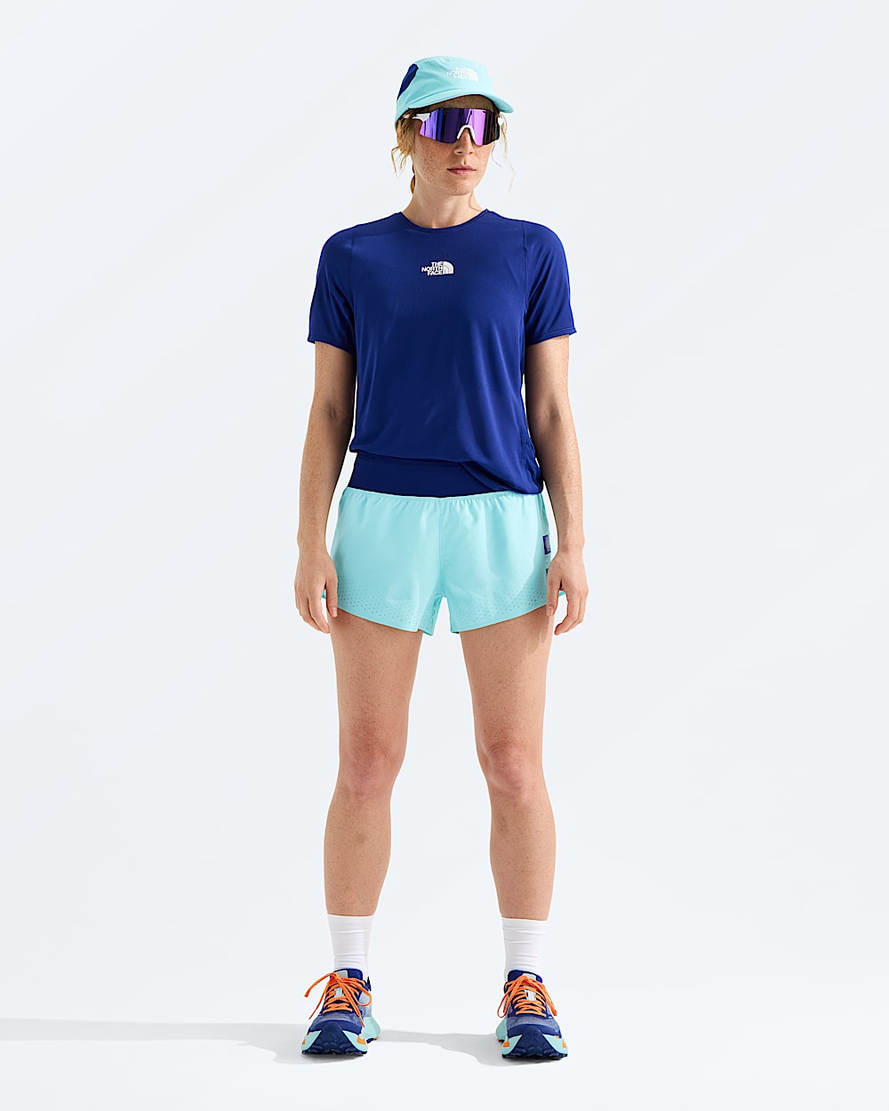 Womens Summit Series Pacesetter 3 ShortsGraphic TNF HERO2