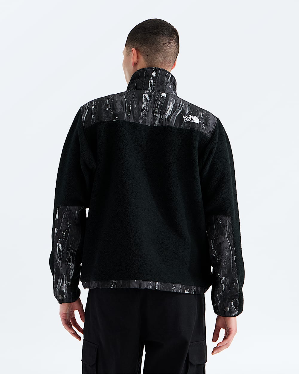 Mens Retro Denali JacketPrint TNF BACK