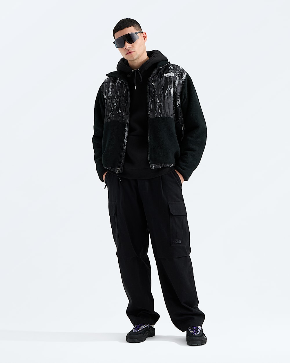 Mens Retro Denali JacketPrint TNF HERO2