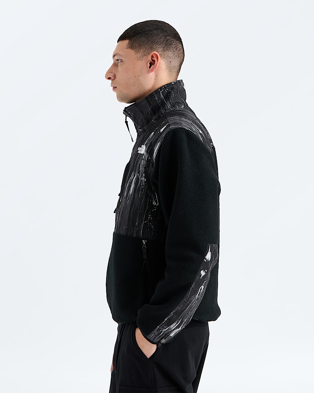 Mens Retro Denali JacketPrint TNF MODEL34