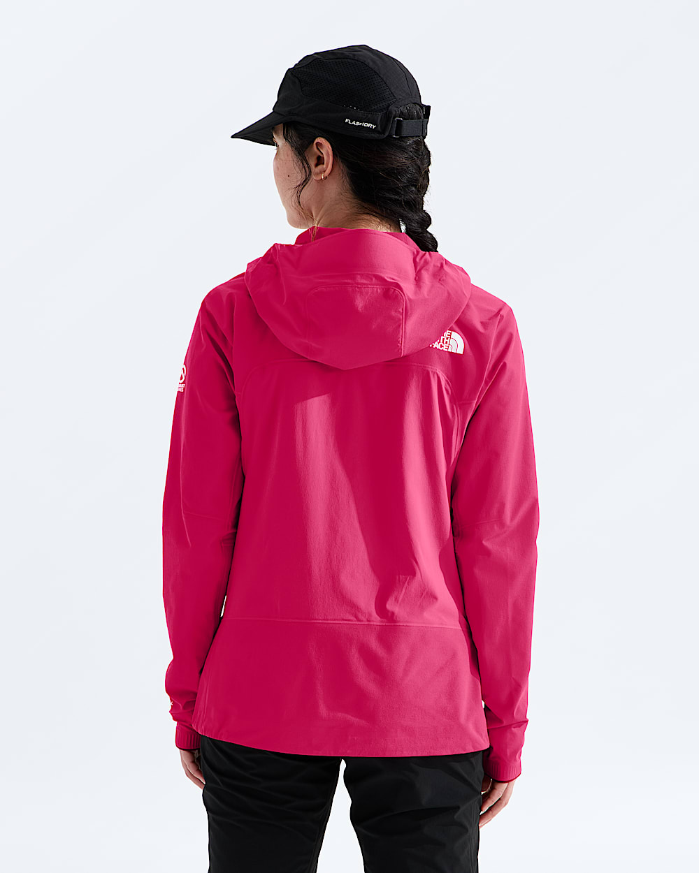 Womens Summit Off Width Jacket TNF BACK