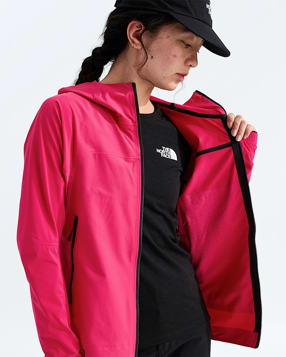 Womens Summit Series Off Width Jacket TNF MODELINT