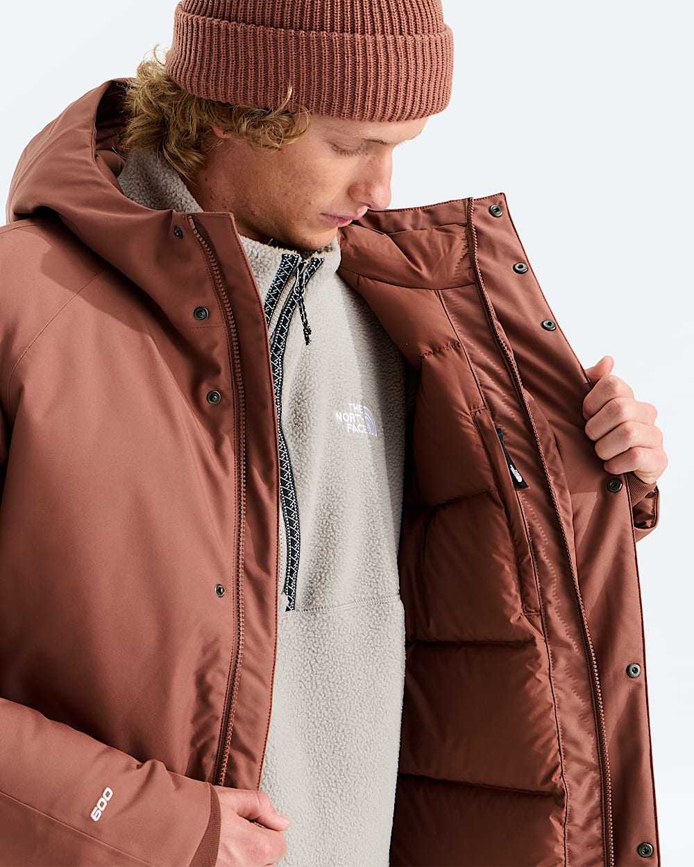 Mens Explore Farther Parka TNF MODELINT