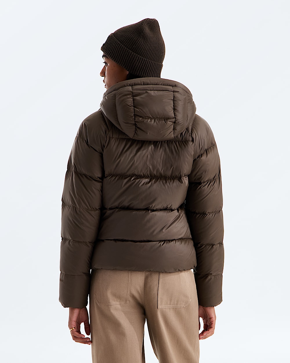 Womens Hydrenalite City Down Hooded Jacket TNF BACK