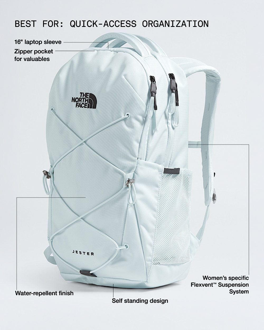 north face backpack womens white The Women's Borealis Luxe Built for everyday rotation The North Face Women's Recon