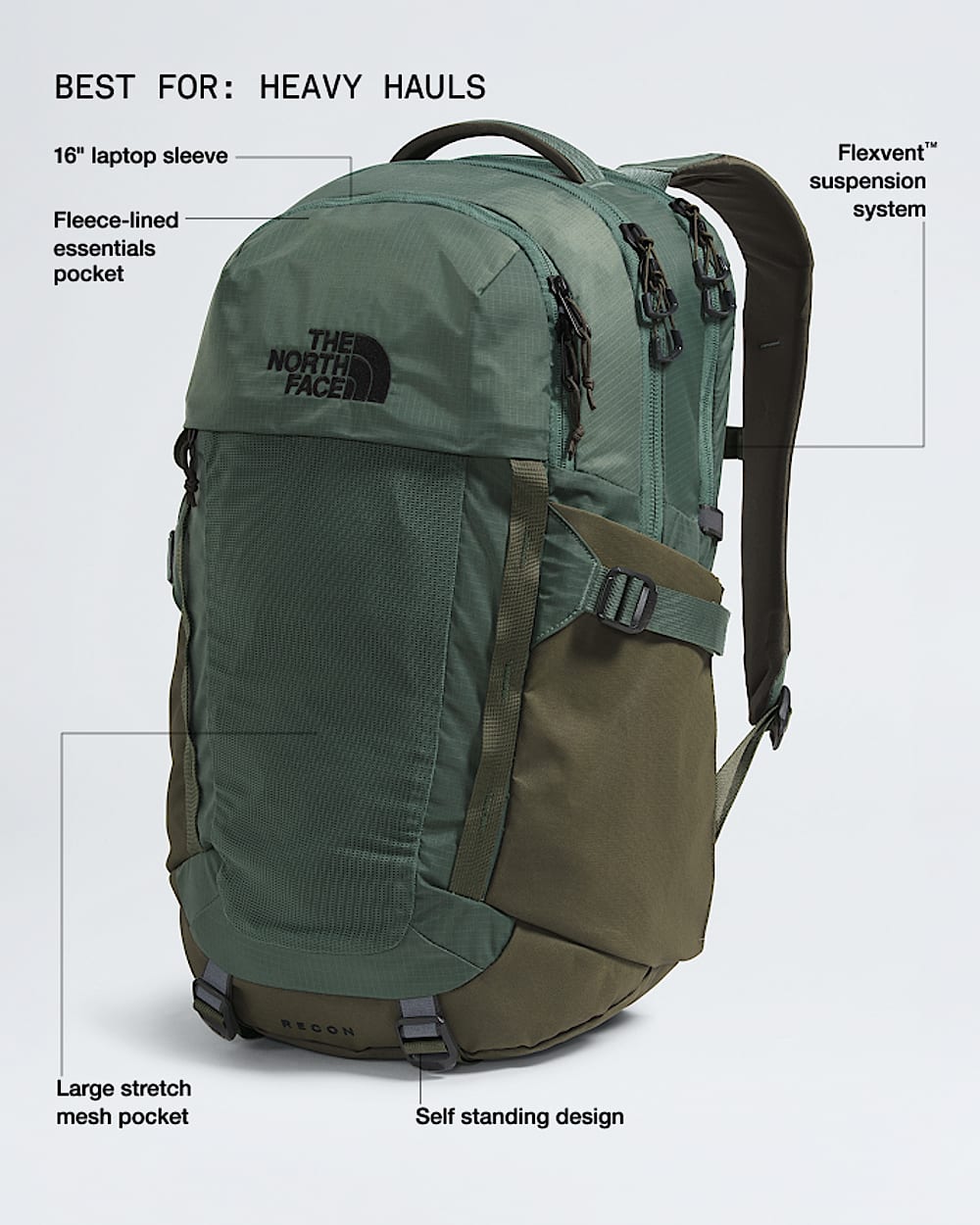 north face backpack weight limit The NF0A52S7 Dyno Backpack, Mid Grey Dark Heather/ TNF Black / OSFA This is the Borealis. The North Face Borealis Backpack