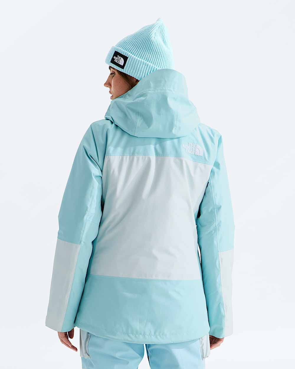Womens THERMOBALL Snow Triclimate Jacket TNF BACK