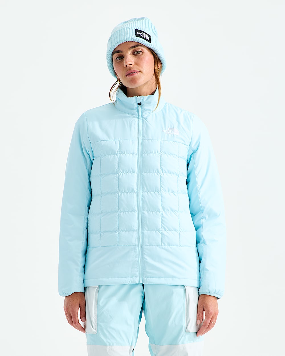 Womens THERMOBALL Snow Triclimate Jacket TNF MODELALT4