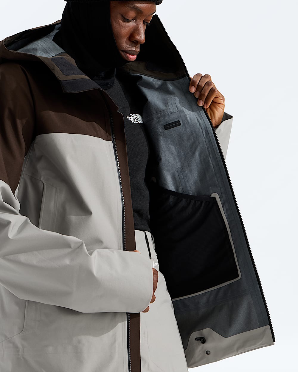 Mens Summit Eastwall GTX Jacket TNF MODELINT