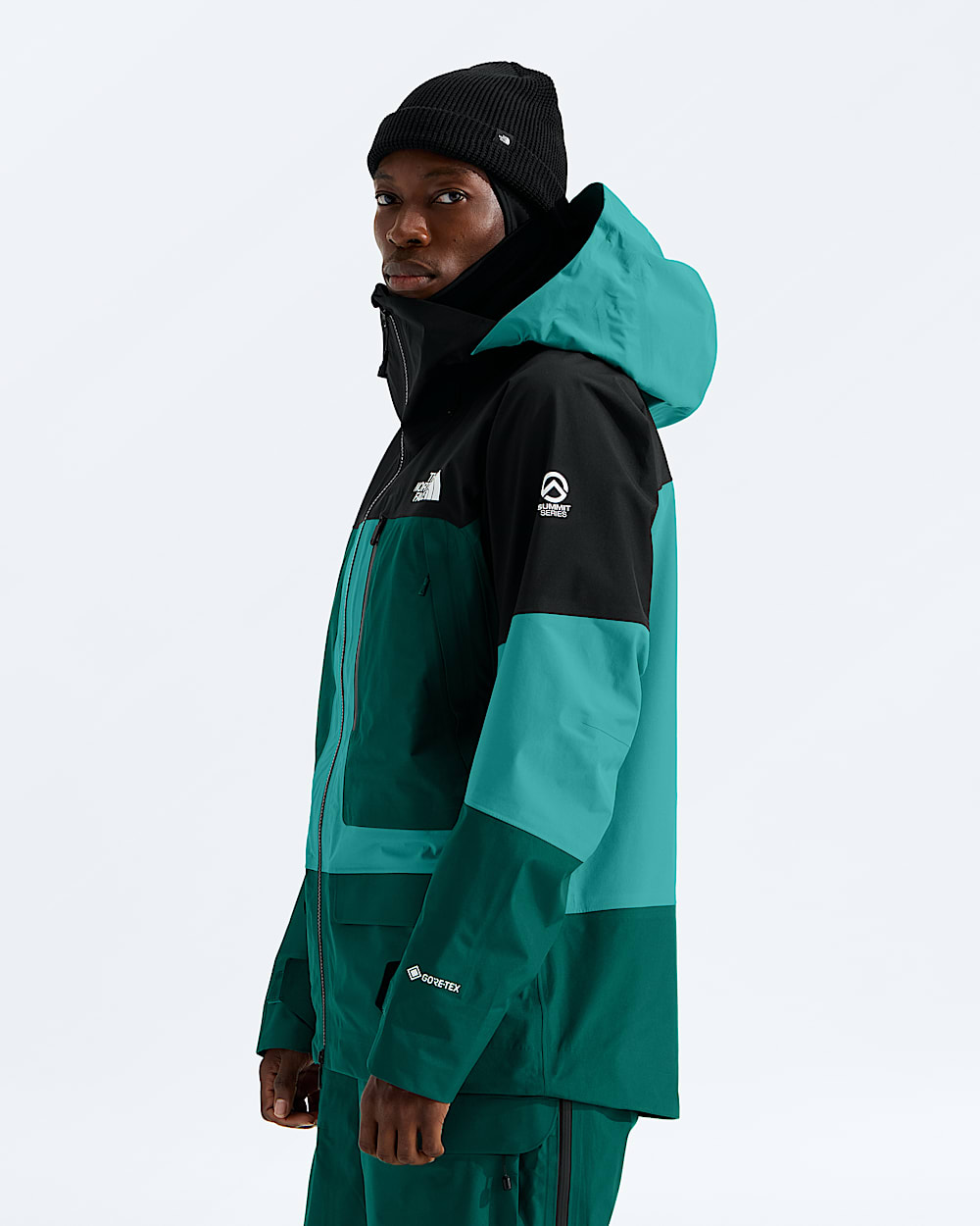 Mens Summit Series Verbier GORETEX Jacket TNF MODEL34