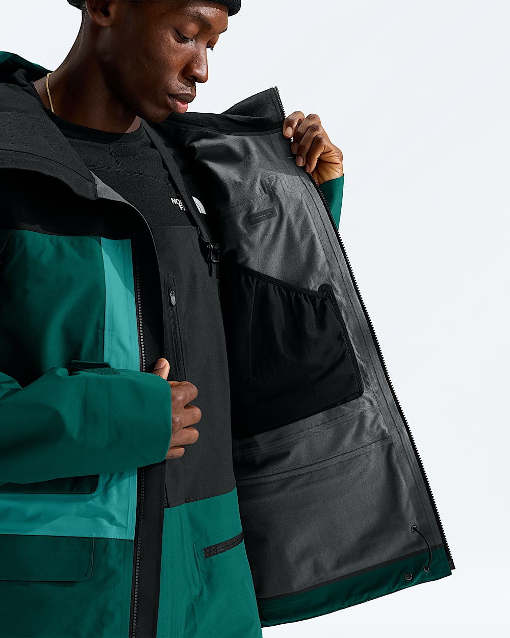 Mens Summit Series Verbier GORETEX Jacket TNF MODELINT