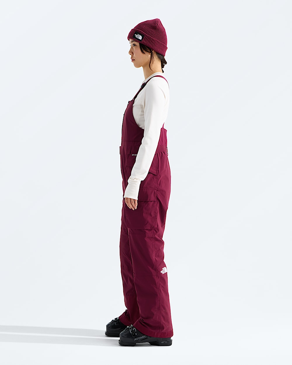 Womens Freedom Insulated Bib TNF MODEL34