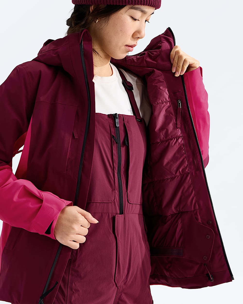 Womens Mount Bre Jacket TNF MODELINT