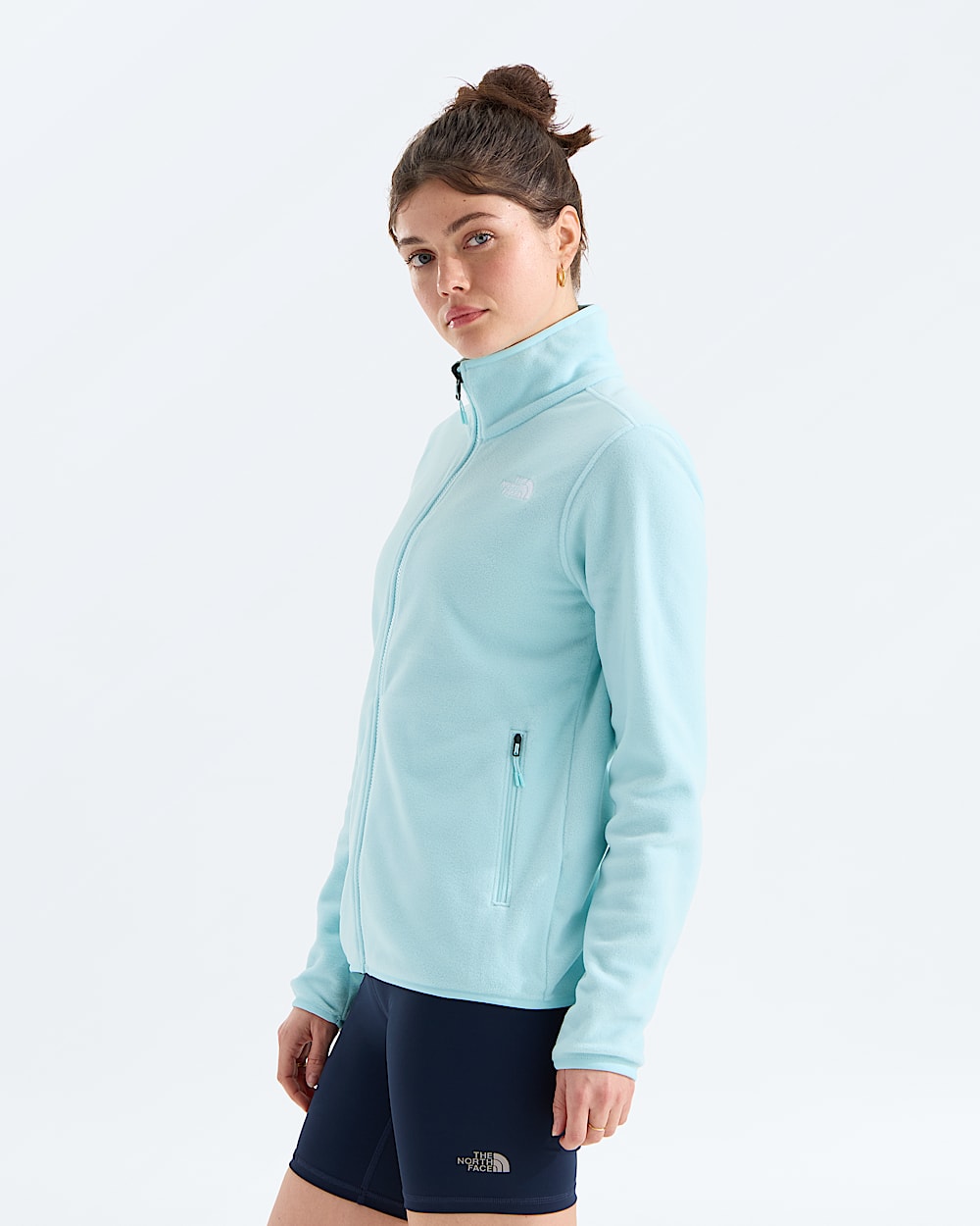 Womens Glacier Fleece Jacket TNF MODEL34