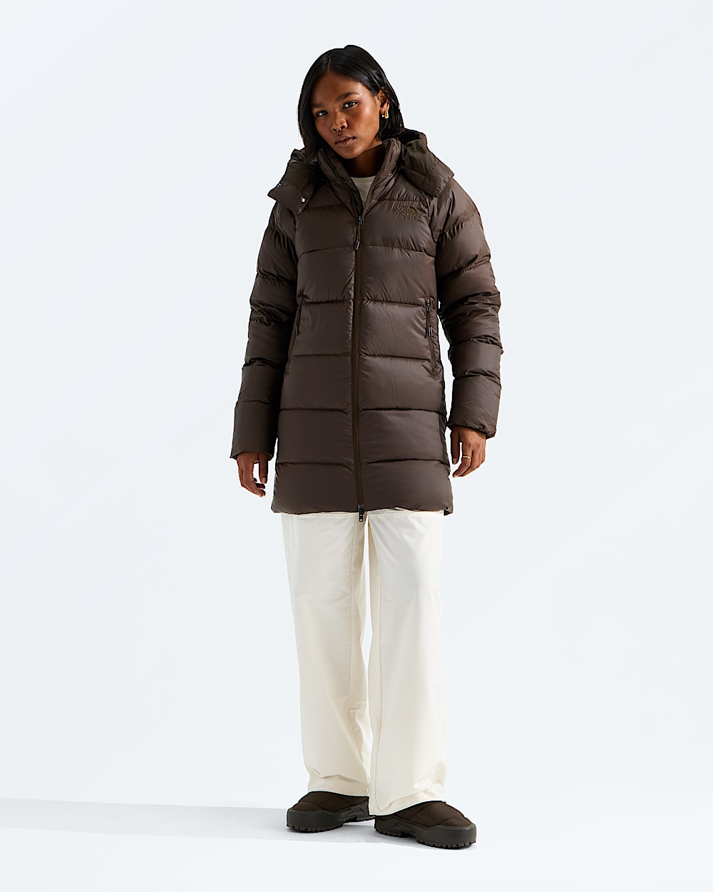 Womens Hydrenalite City Down Hooded Parka TNF HERO