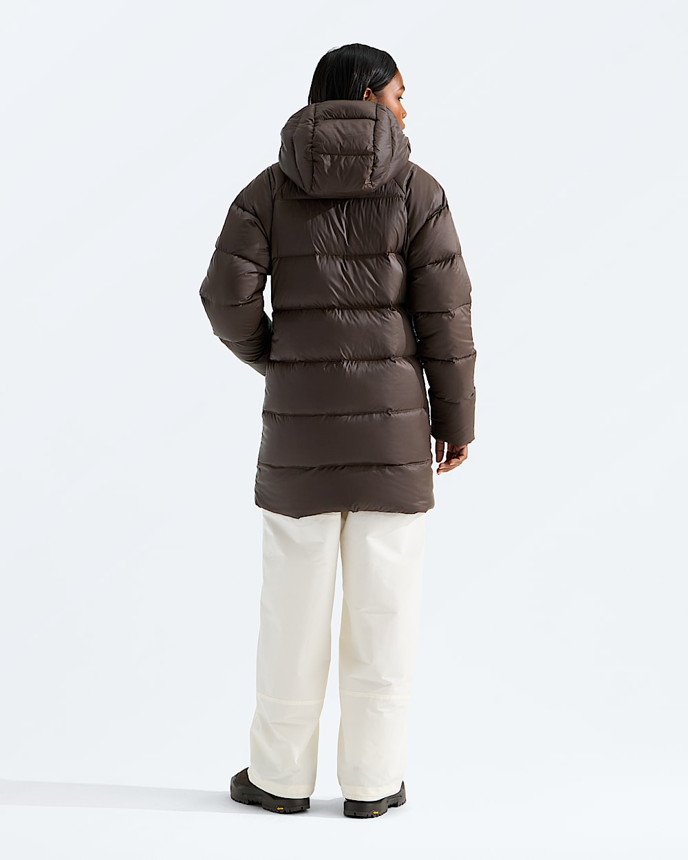 Womens Hydrenalite City Down Hooded Parka TNF BACK