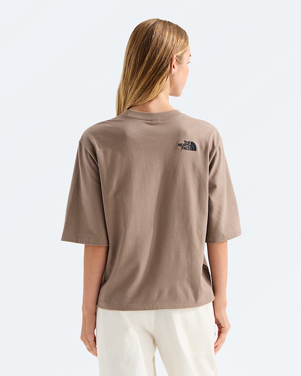 Womens Ski Embro Boxy ShortSleeve TeeGraphic TNF BACK