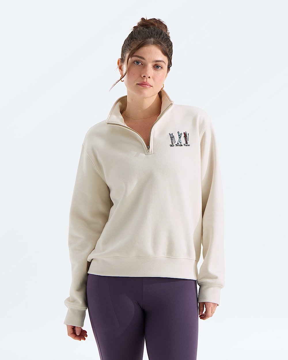 Womens Ski Embro Relaxed ZipGraphic TNF HERO