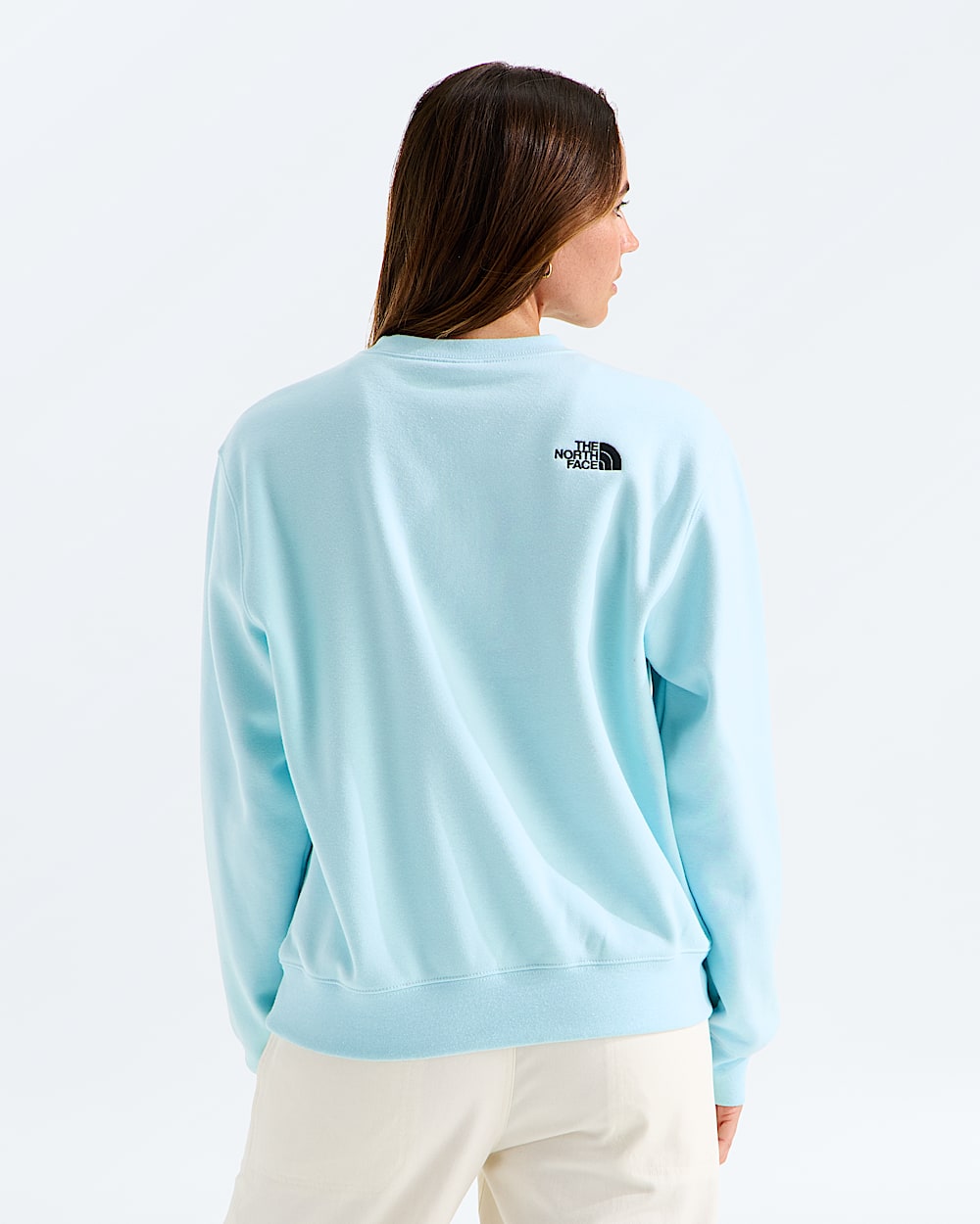 Womens Essential Ski Embro Relaxed Crew TNF BACK