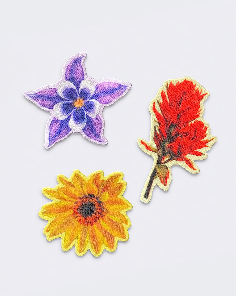 Floral Patches 3Pack TNF HERO