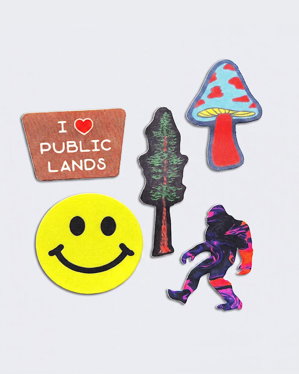 Good Vibes Patches 5-Pack