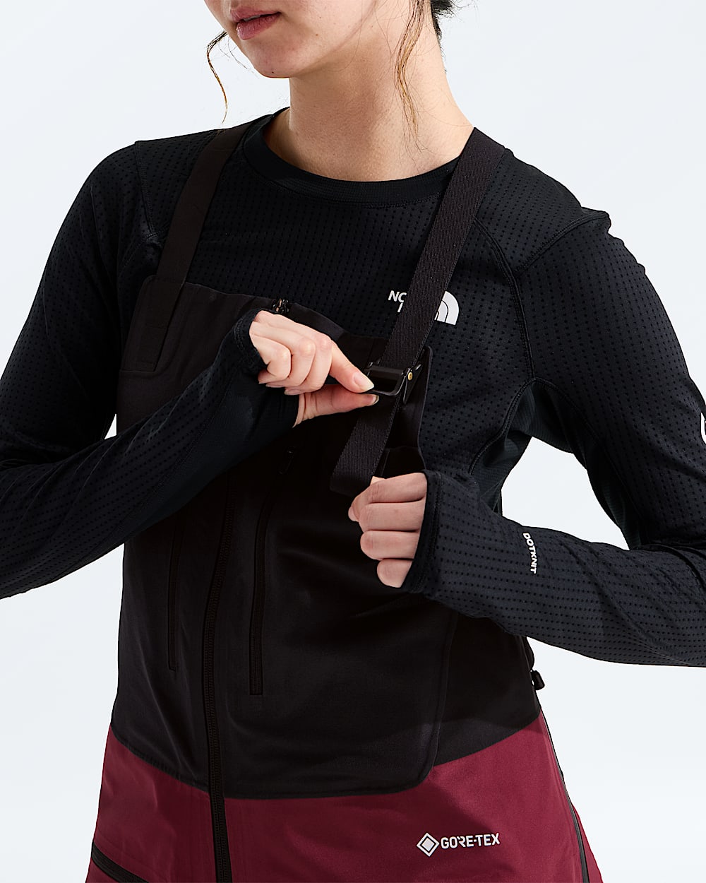 Womens Summit Series Verbier GORETEX Bibs TNF ALT2