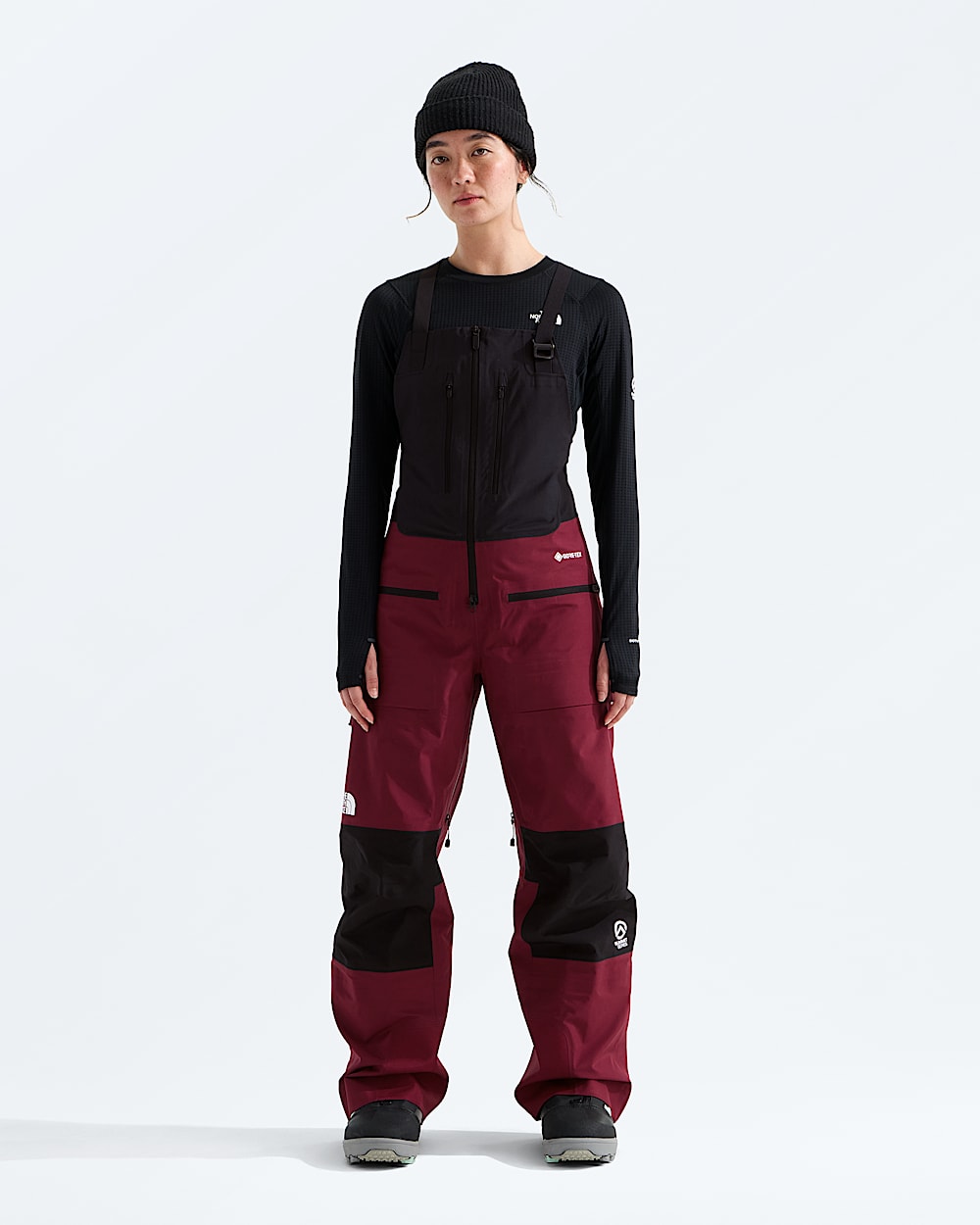 Womens Summit Series Verbier GORETEX Bibs TNF Main