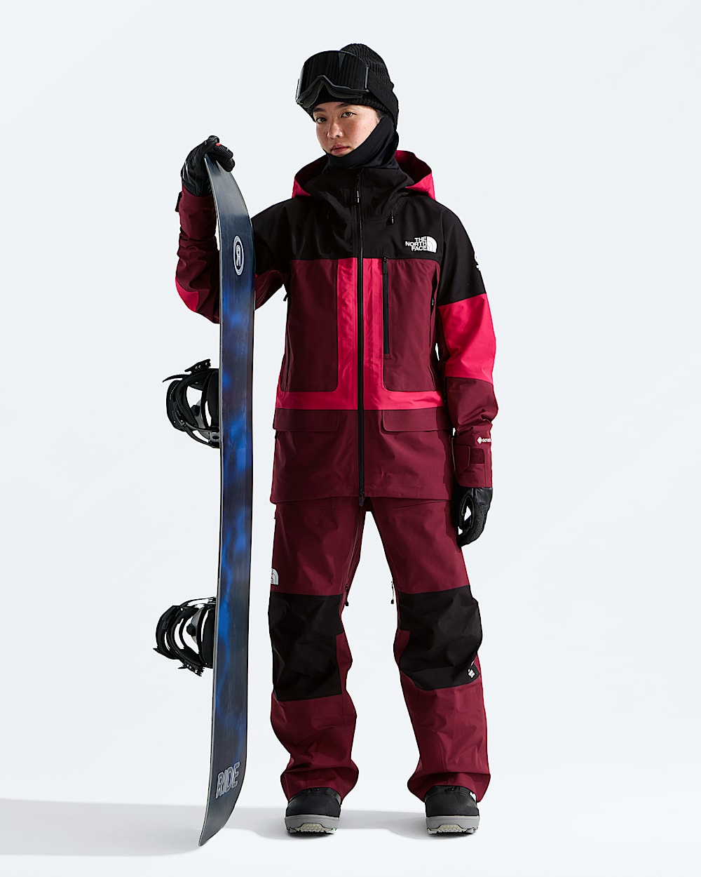 Womens Summit Series Verbier GORETEX Bibs TNF HERO2