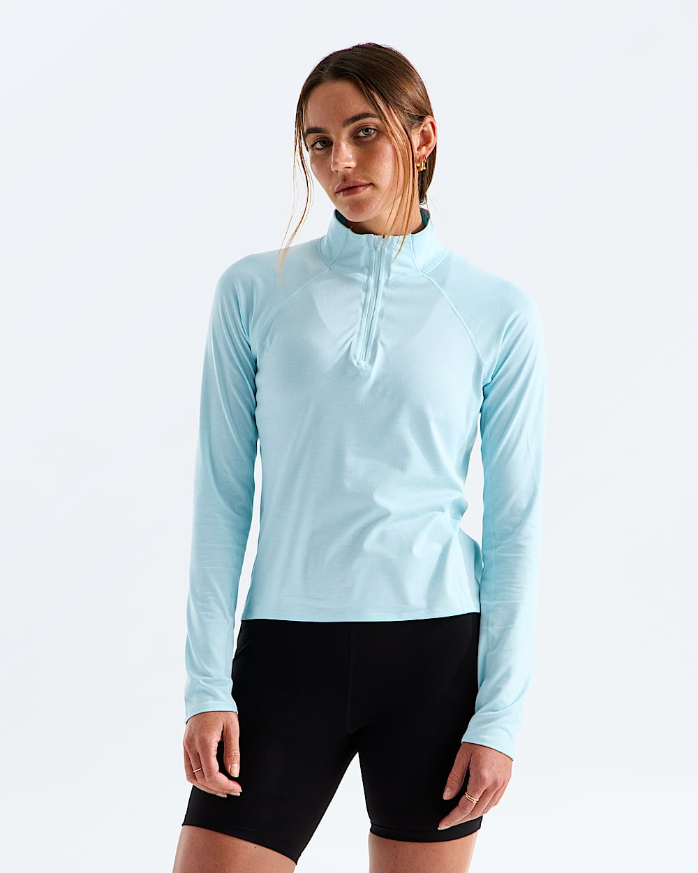 Haut  glissire un quart Jaida pour femmes TNF HERO