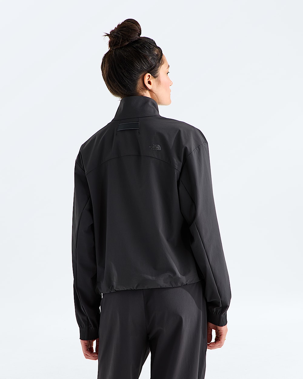 Womens TNF Tech Woven Jacket TNF BACK