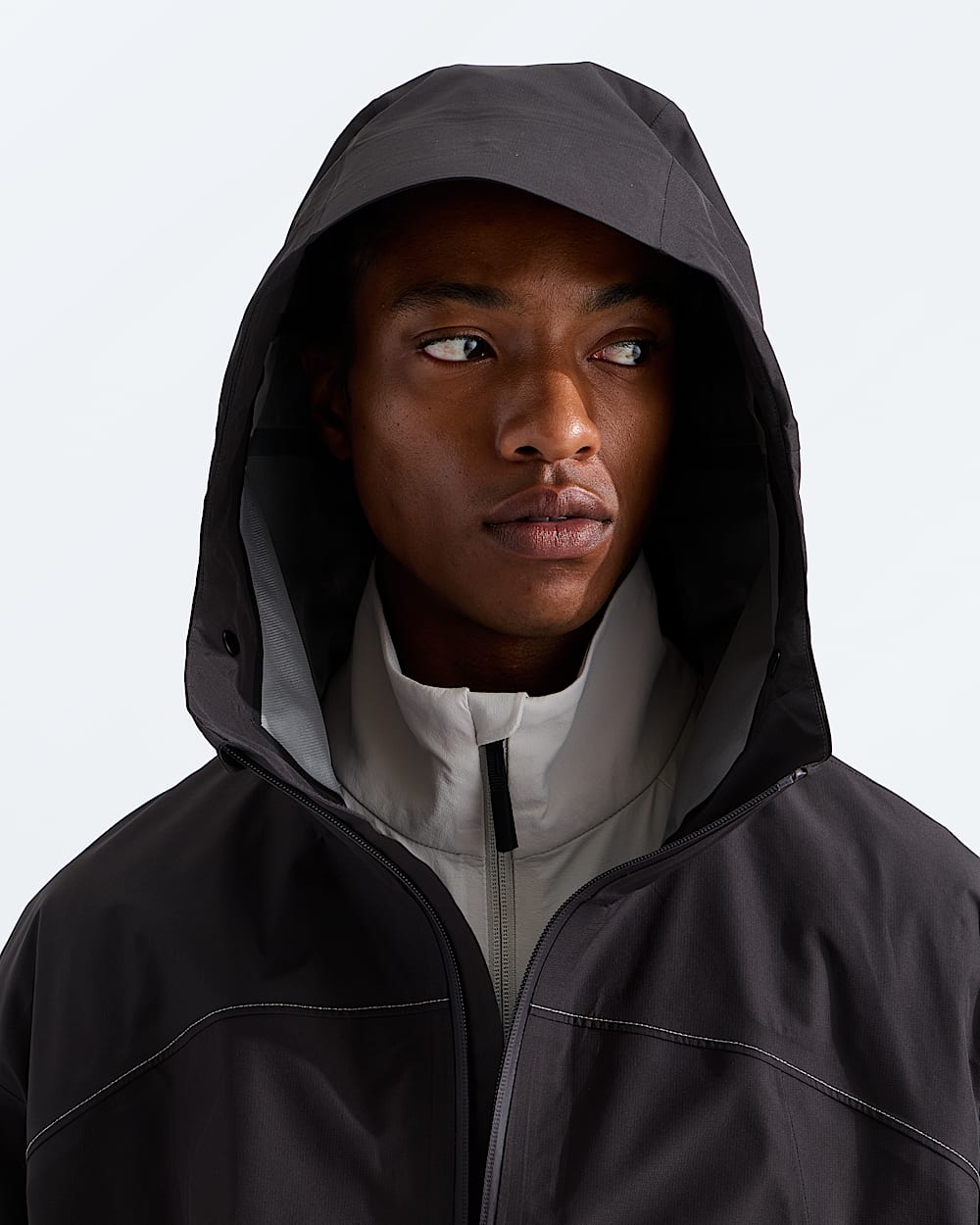 Unisex TNF GORETEX 3L Rain Parka TNF MODELHOOD2