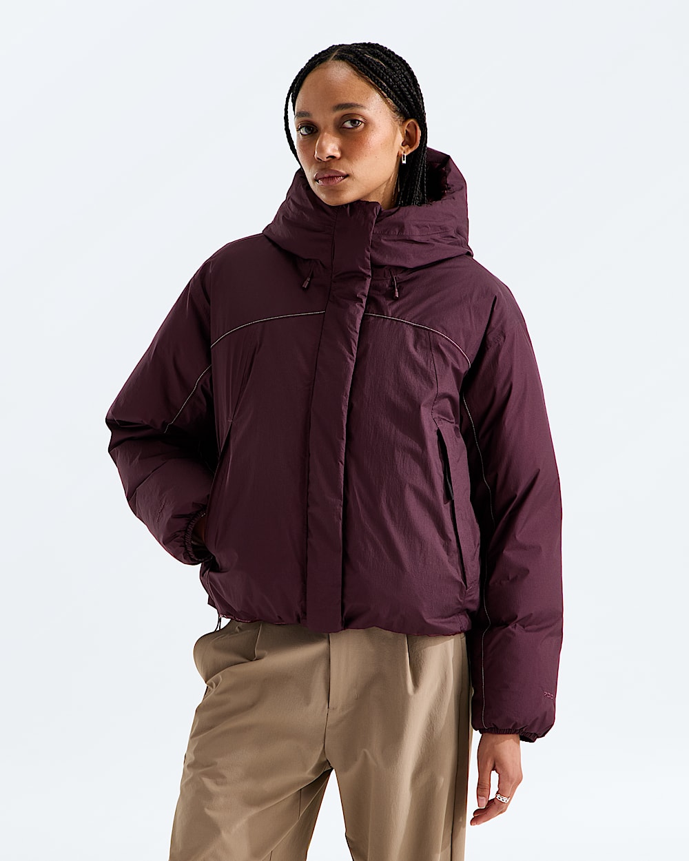 Womens TNF DRYVENT Reversible Down Jacket TNF Main