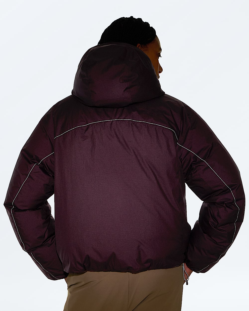 Womens TNF DRYVENT Reversible Down Jacket TNF MODELALT3