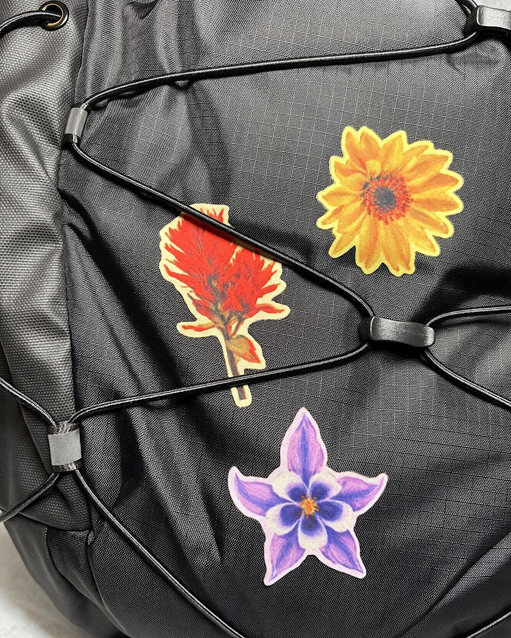 Floral Patches 3Pack TNF ALT1