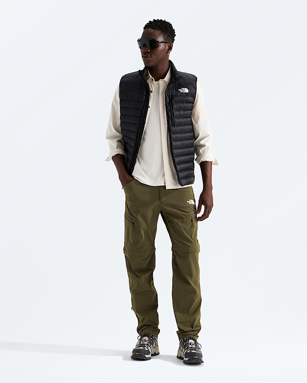 Pantalon convertible fusel standard Exploration pour hommes TNF HERO2