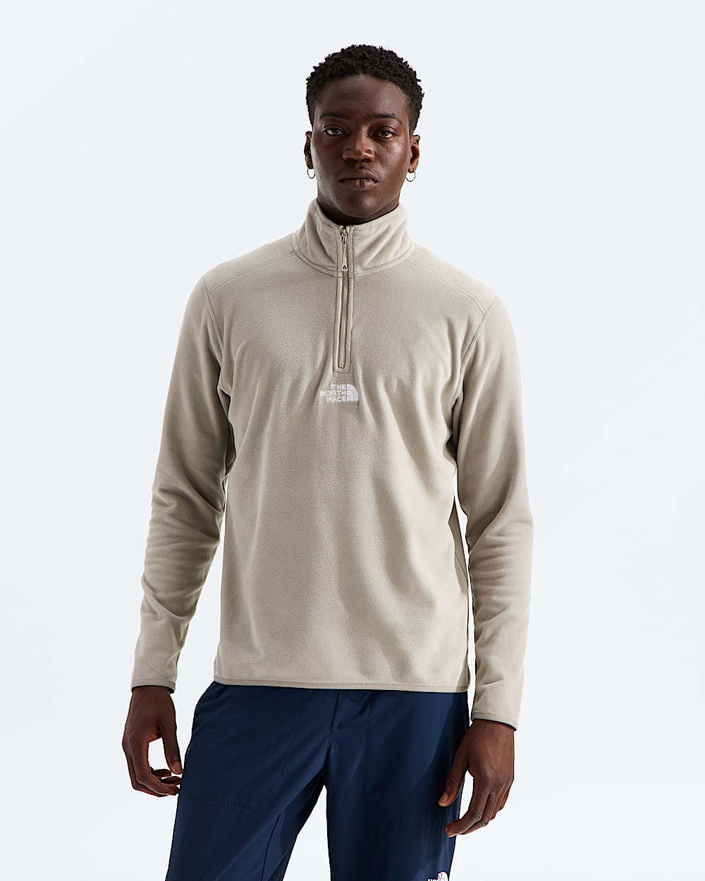 Veste  glissire un quart Glacier pour hommes logo brod TNF HERO