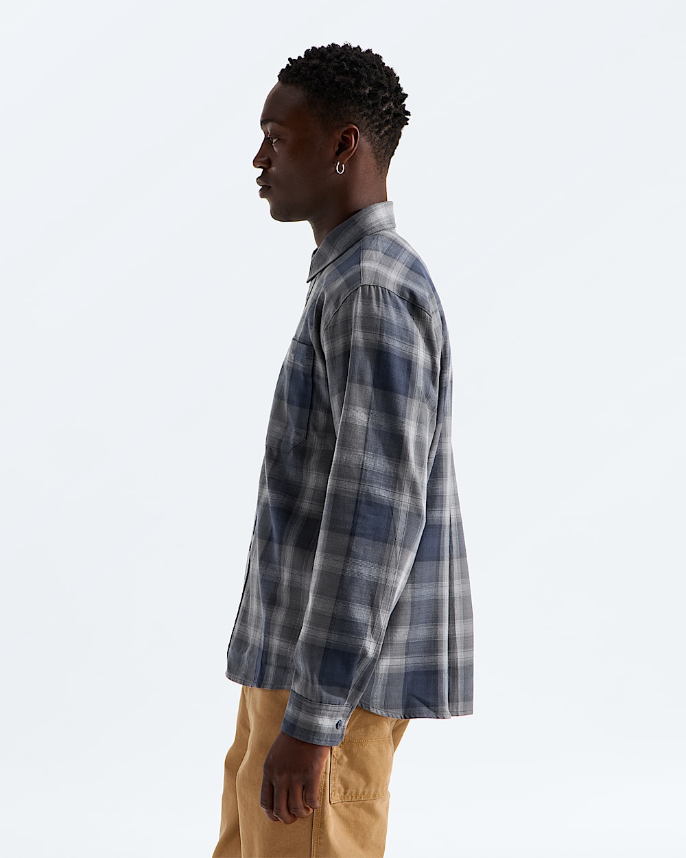 Chemise  manches longues en finette Mountain Falls pour hommes TNF MODEL34