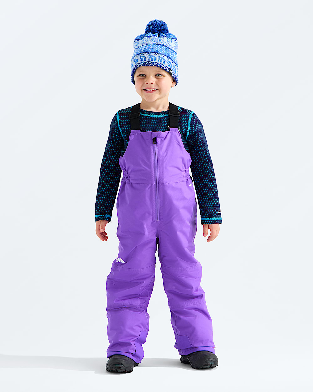 Kids Freedom Insulated Bibs TNF HERO3