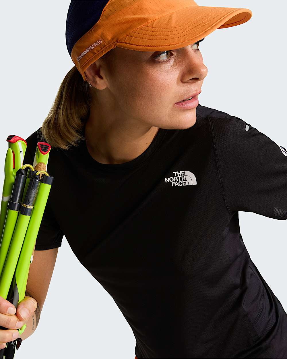 Chandail  manches courtes Summit Series High Trail pour femmes TNF ALT2