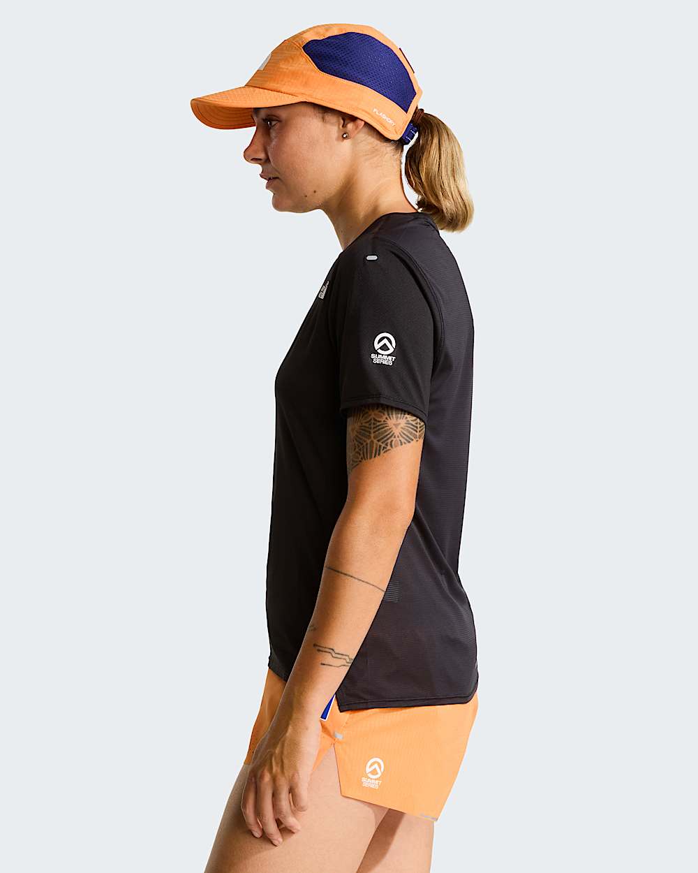 Chandail  manches courtes Summit Series High Trail pour femmes TNF MODEL34